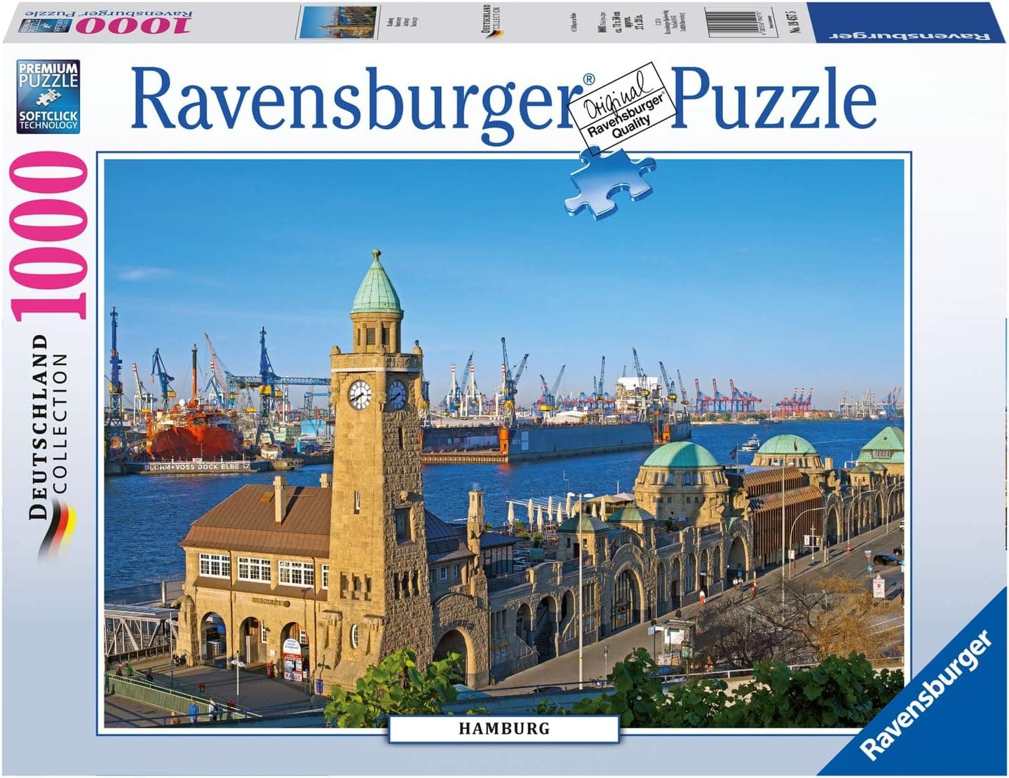 Ravensburger Hamburg Jigsaw Puzzle (1000 Piece)