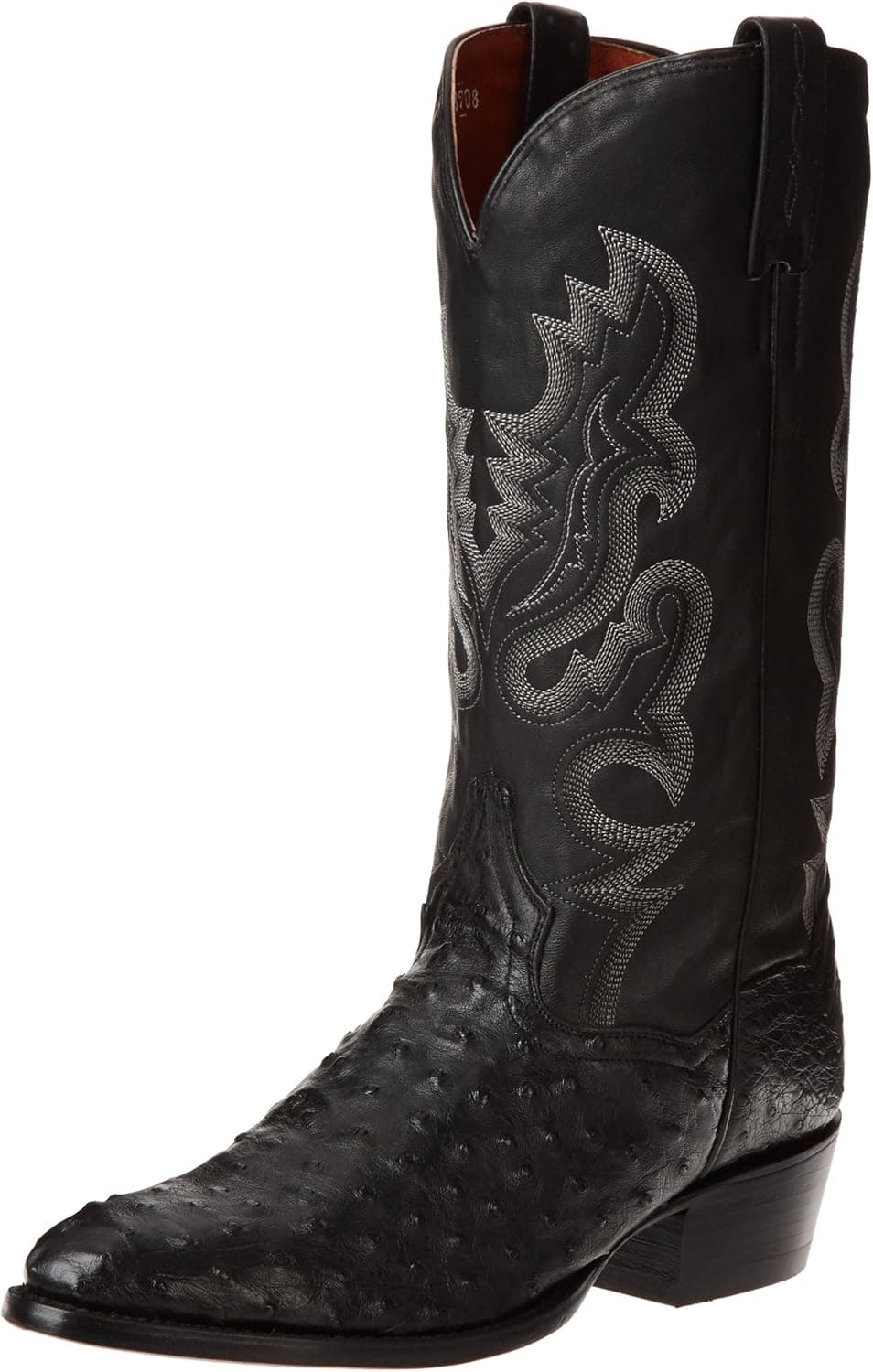 Dan Post Boots Mens Tempe Ostrich Round Toe Casual Boots - Brown