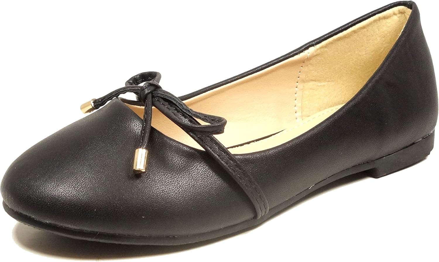 Nova Utopia Toddler Little Girls Dress Ballet Flat Shoes (Size 9-4)