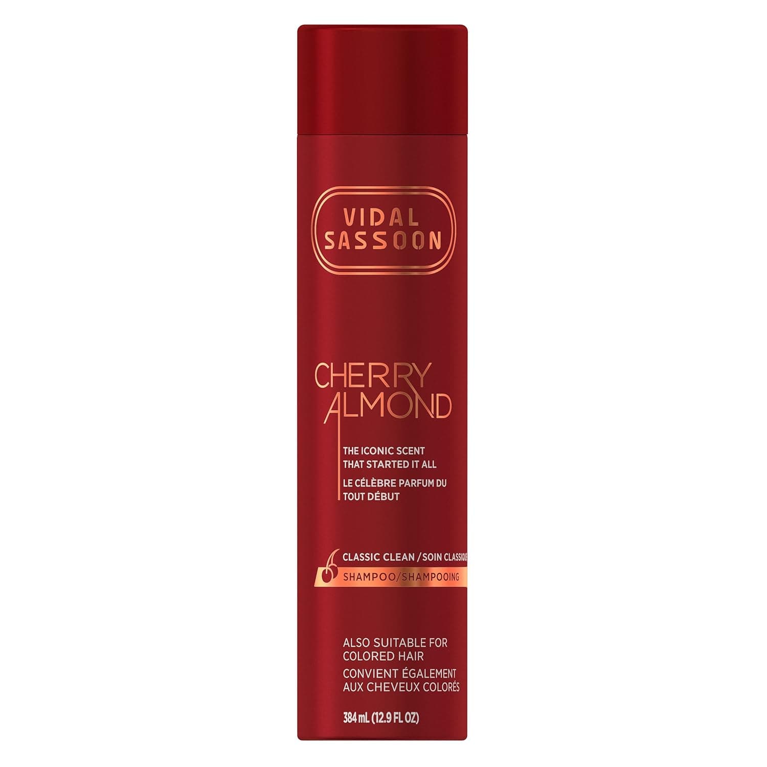Vidal Sassoon Cherry Almond Classic Clean Shampoo, 12.9 Fluid Ounce