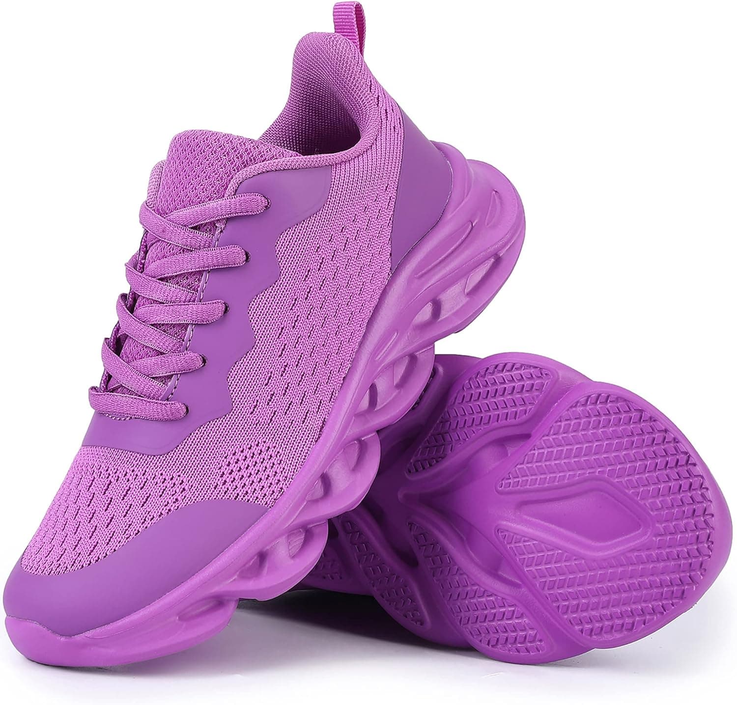 SPR&JOY Boys Slip On Sneakers, Tennis Shoes for Boys, Running Lightweight Breathable Sneaker, Schools Outdoor Kids Shoe
