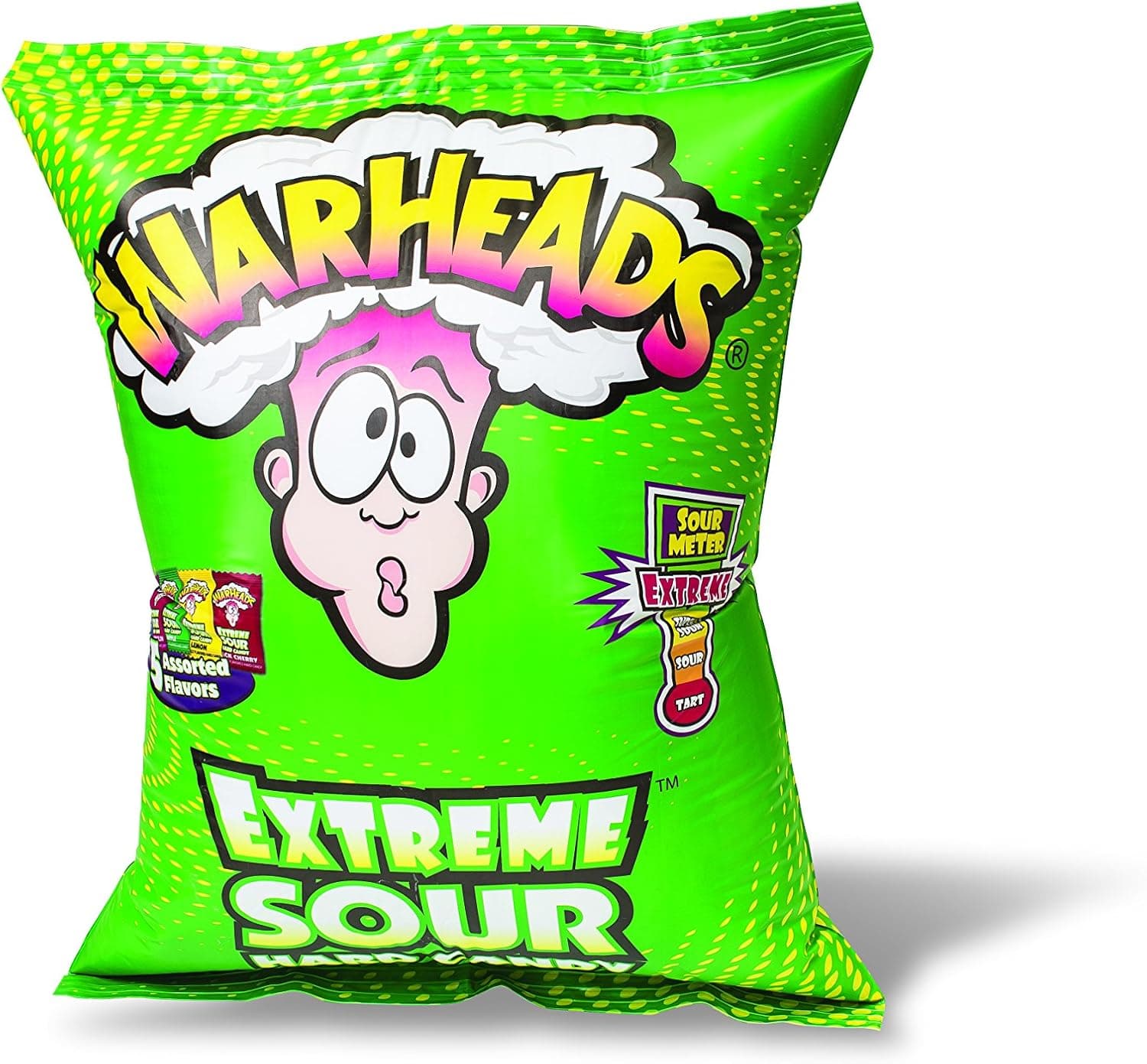 BigMouth Inc Warheads Pool Pillow Fun