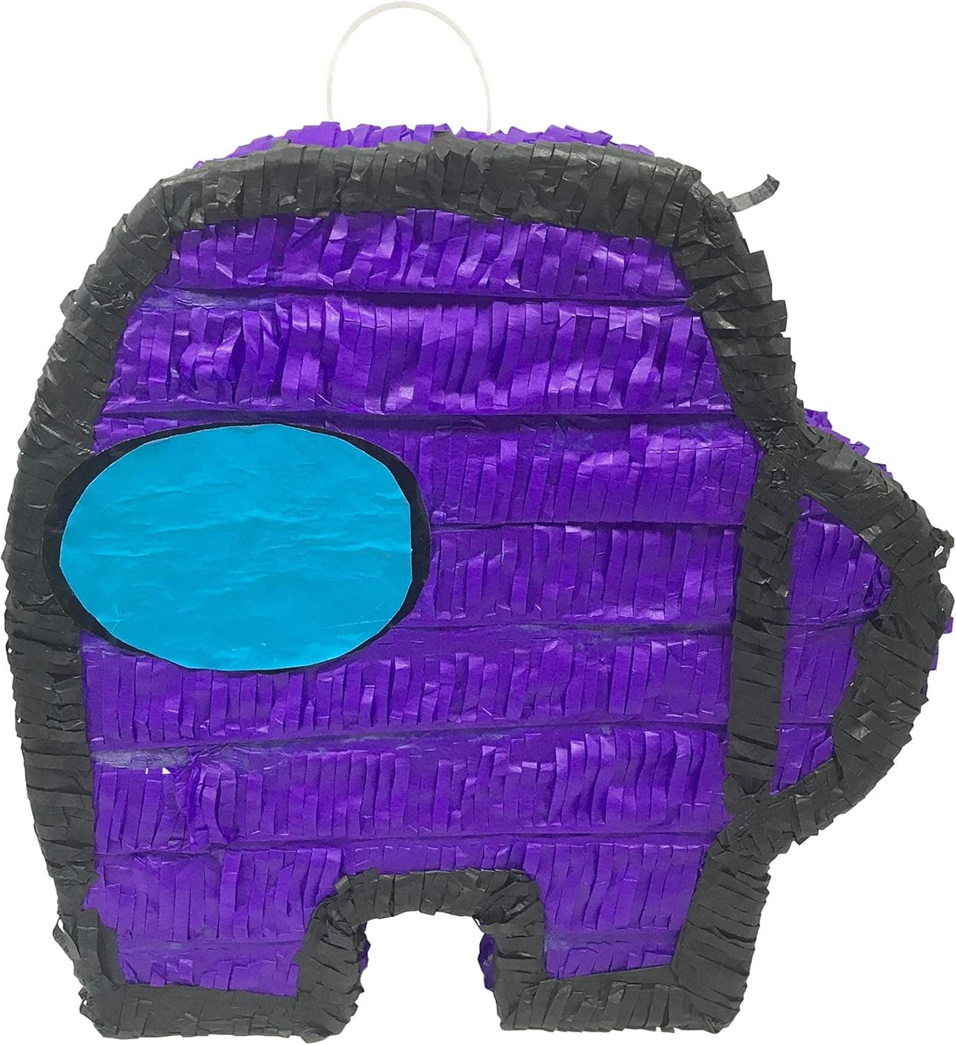 Aurabeam Astronaut Impostor Pinata Birthday Party Supplies for Kids Toddlers Teens Adults Doubles as Both a Classic Party Game and as a Decor Piece Space Crewmates Medium-Small Size (Purple)