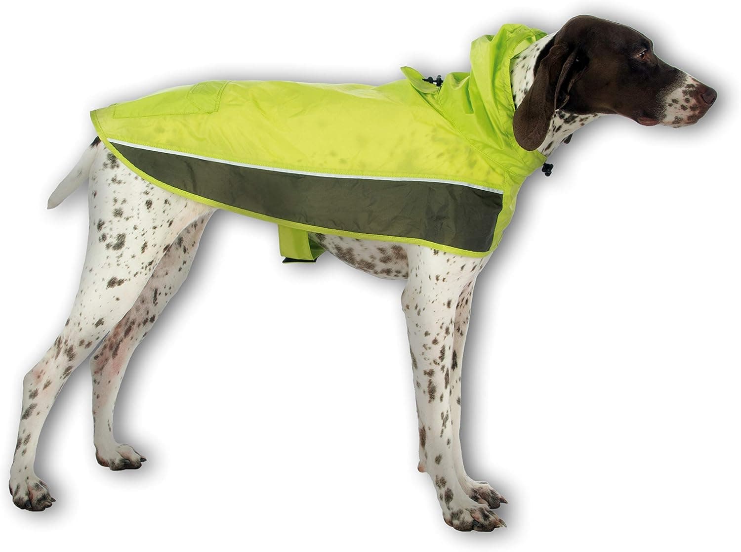 Ultra Paws Dog PET Raincoat Jacket Pooch Pocket - Waterproof Reflective with Hood - Sizes XXP to XXL (XXLarge)