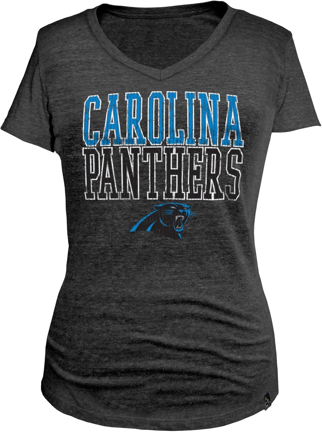 A-Team Apparel NFL Ladies Tri Blend Short Sleeve V-Neck Tee