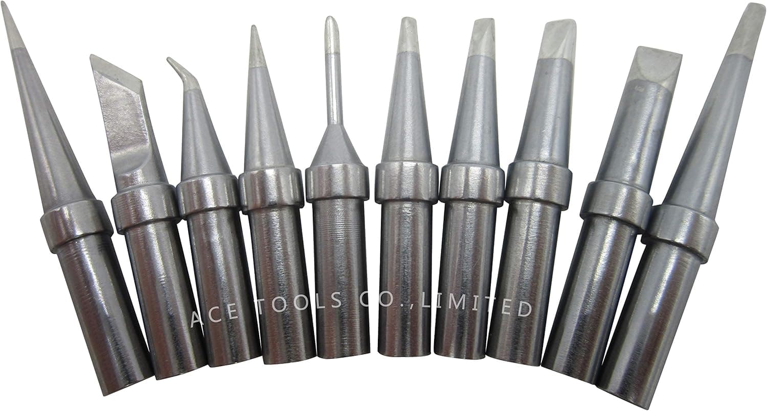10 PCS Weller ET Replacement Soldering Tips for WE1010 WE1010NA WES51 WES50 WESD51 PES51 PES50 LR21 LR20 Solder Iron Tip
