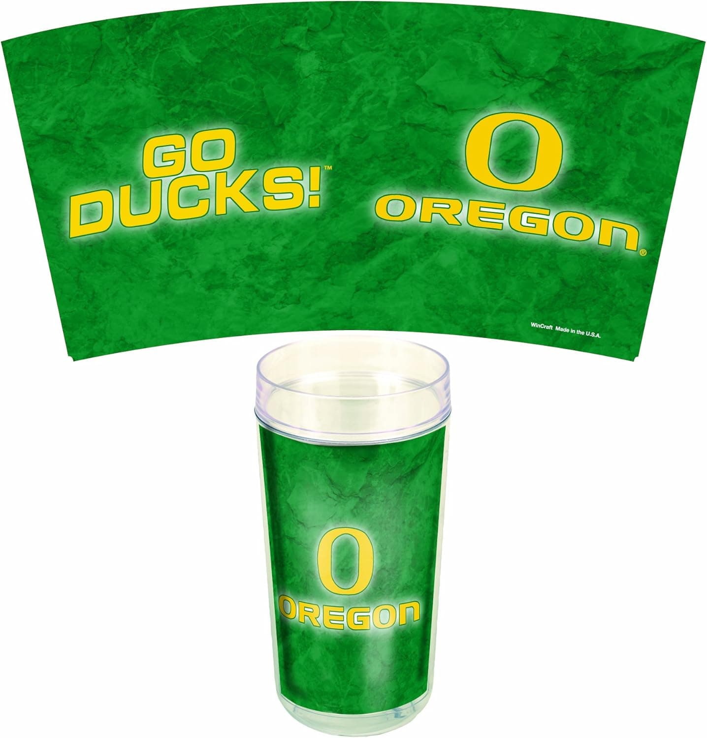 NCAA Oregon Ducks 24-Ounce 2-Pack Tumblers