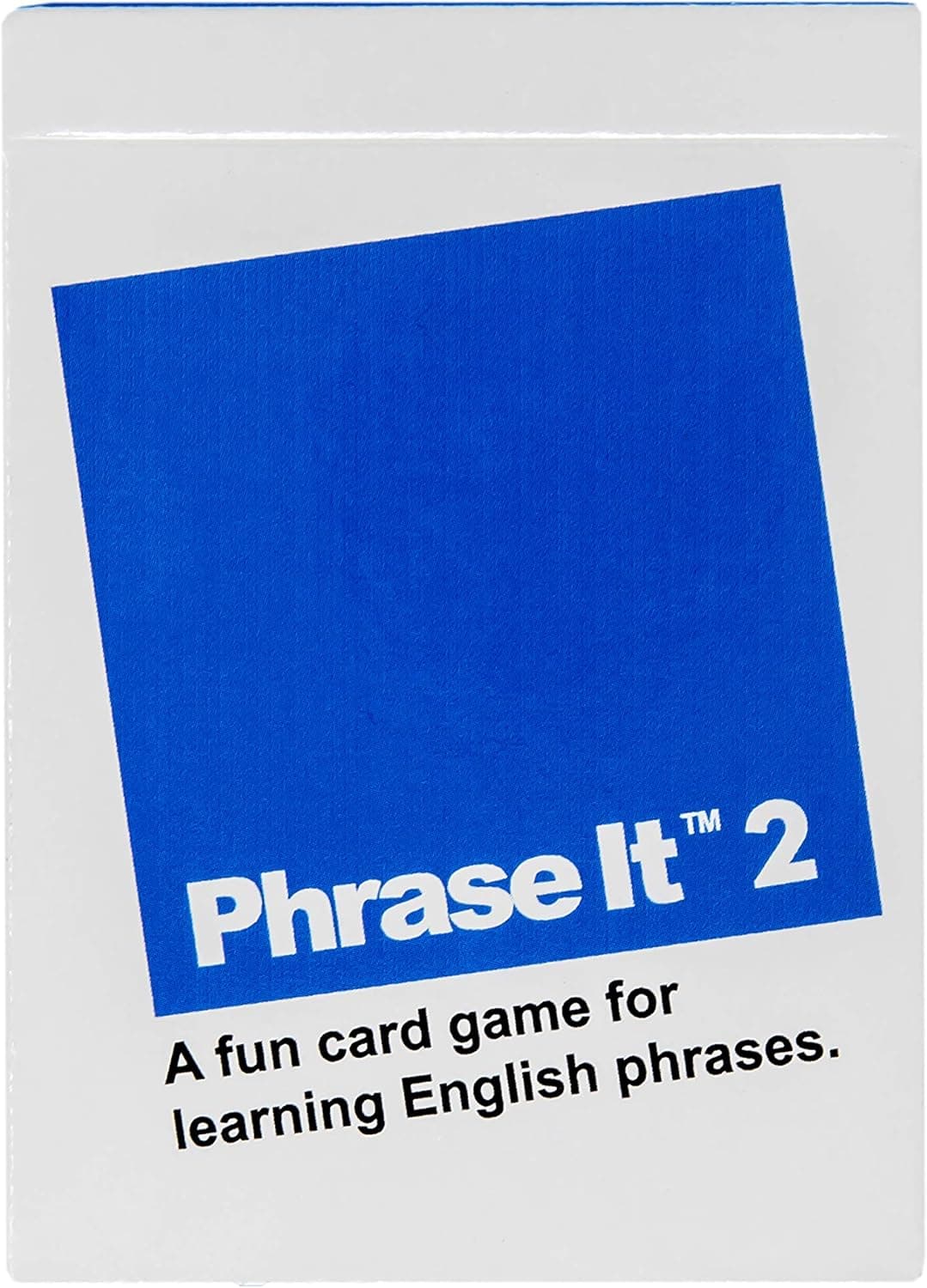 Phrase It 2 English Learning Card Game with Phrasal Verbs and Nouns - Educational Flashcards