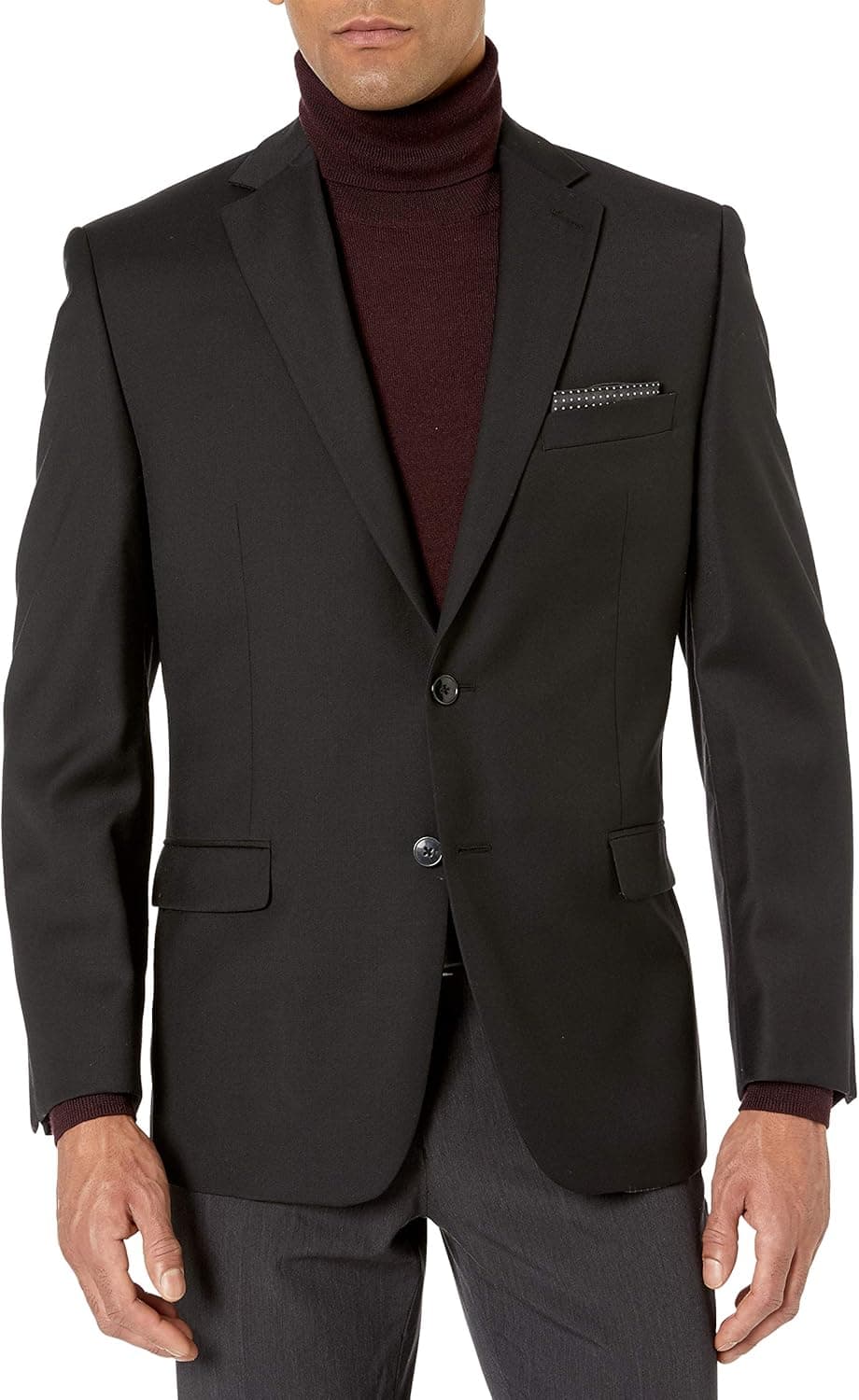 Calvin Klein Men's Modern Fit Suit Separates-Custom Jacket & Pant Size Selection