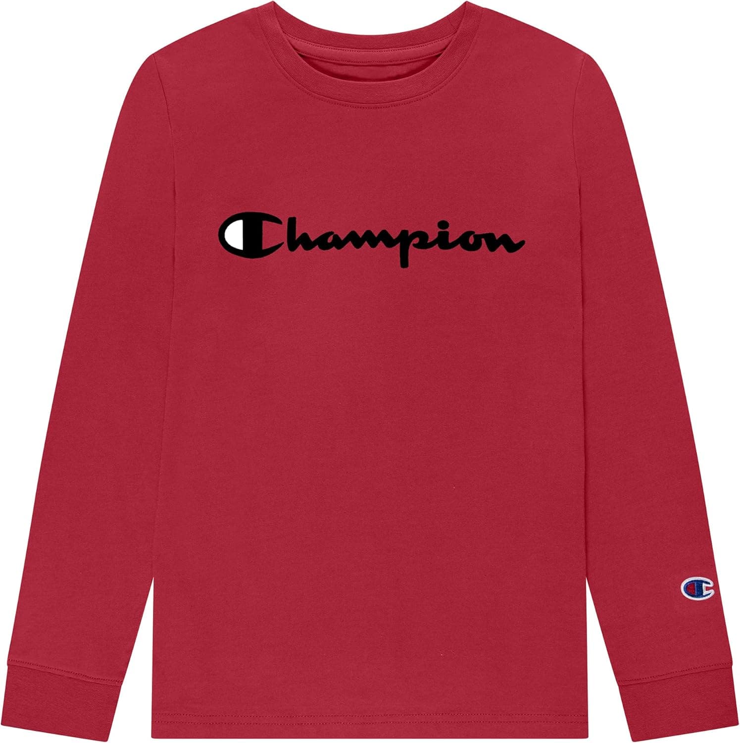Champion Boys Long Sleeve Tee Shirt Kids Tops