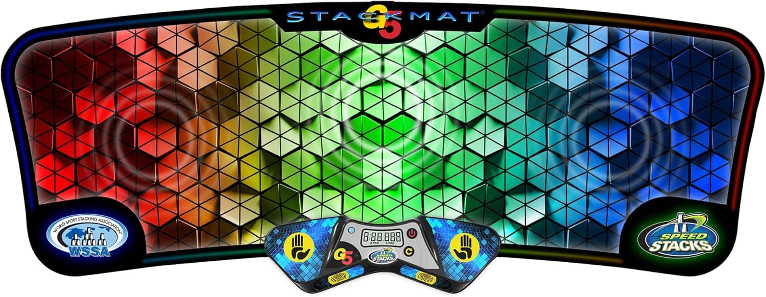 Speed Stacks | G5 Stackmat (Timer and Mat) | Accuracy to 0.001 seconds, batteries included | Endorsed by Sport Stacking and Cubing associations