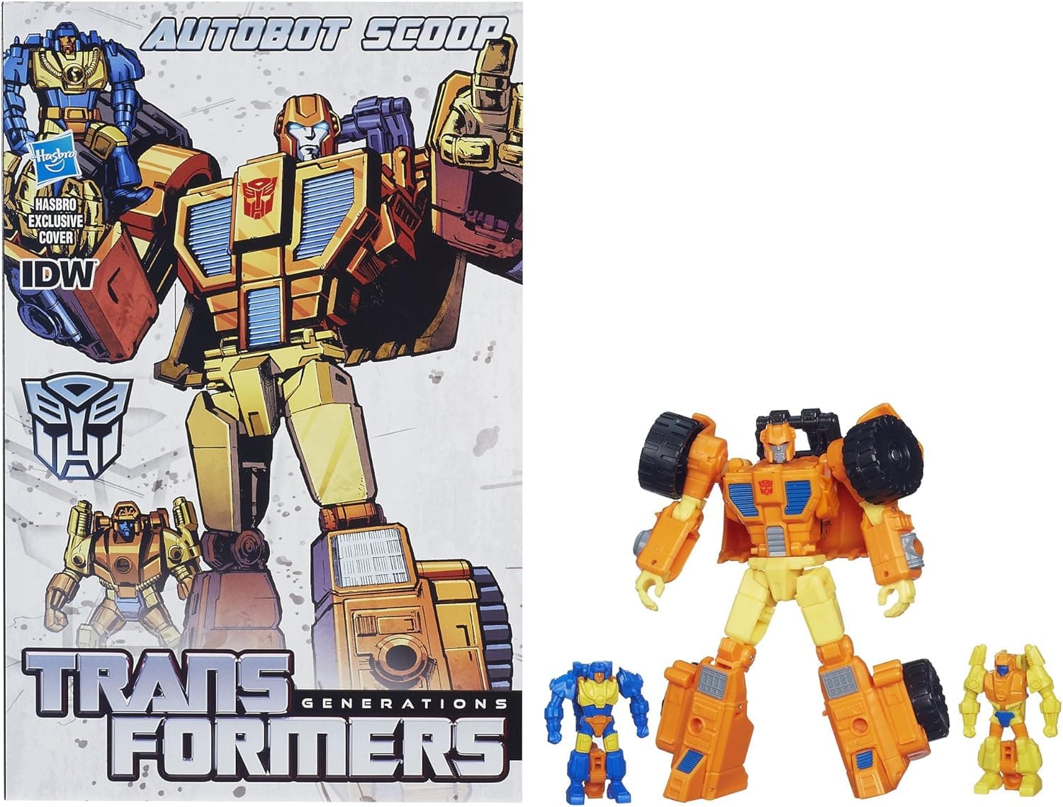 Transformers Generations Deluxe Scoop Action Figure