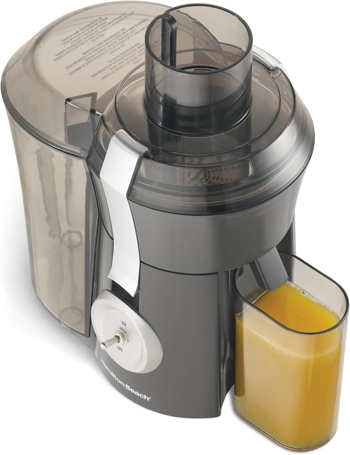 Hamilton Beach (67650A) Juicer, Electric, 800 Watt, Easy To Clean (Renewed)