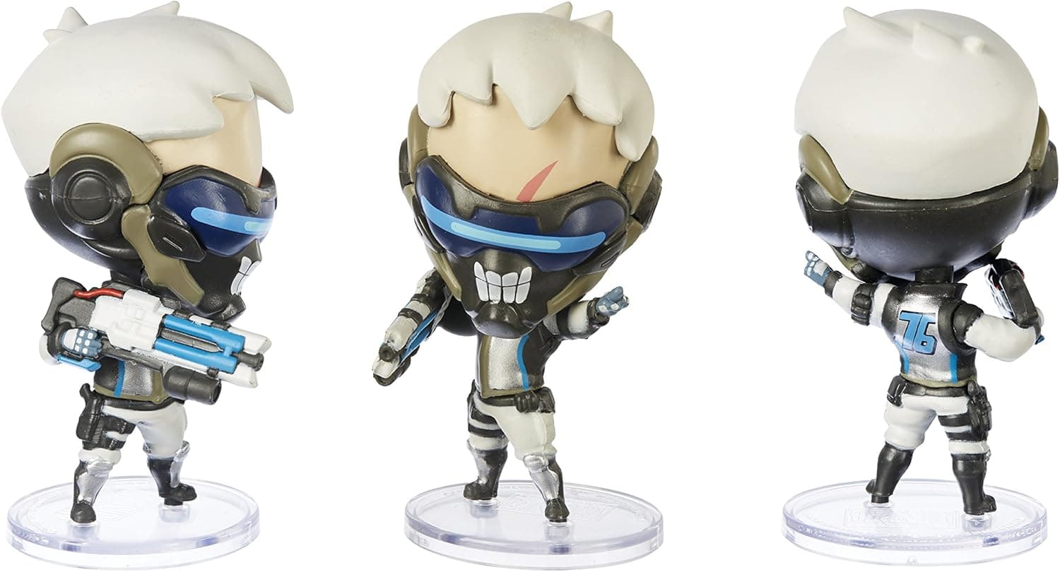 Official Overwatch Bon Soldier 76 Cute But Deadly Vinyl Figure from Blizzard Entertainment - Loose Figure