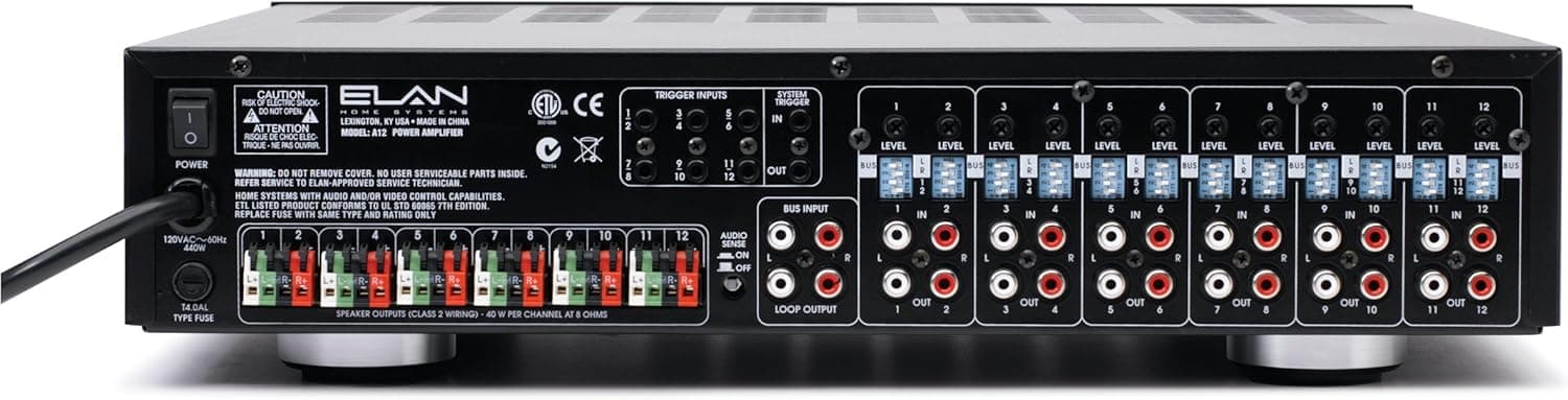 Elan A12 12-Channel Power Amplifier