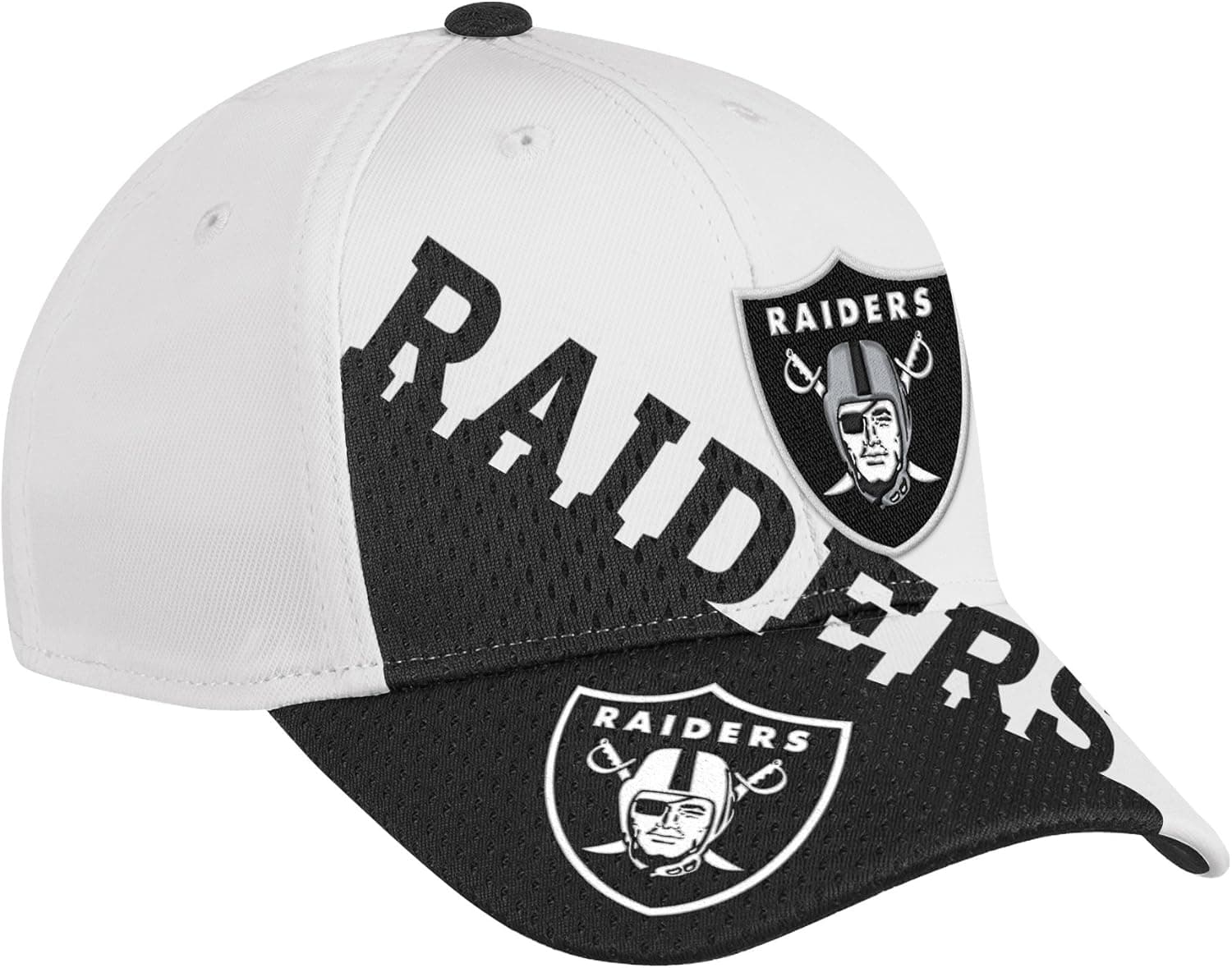 NFL Oakland Raiders End Zone Structured Flex Hat - Tw89Z