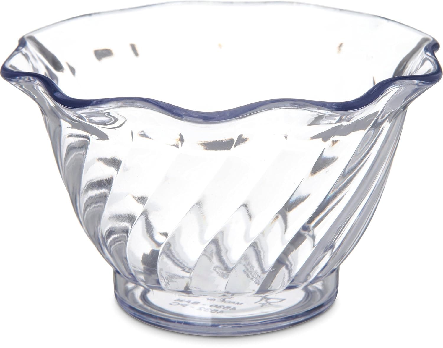 Carlisle FoodService Products 453207 Mini Plastic Parfait Cup, 5.4 oz, Clear (Pack of 24)