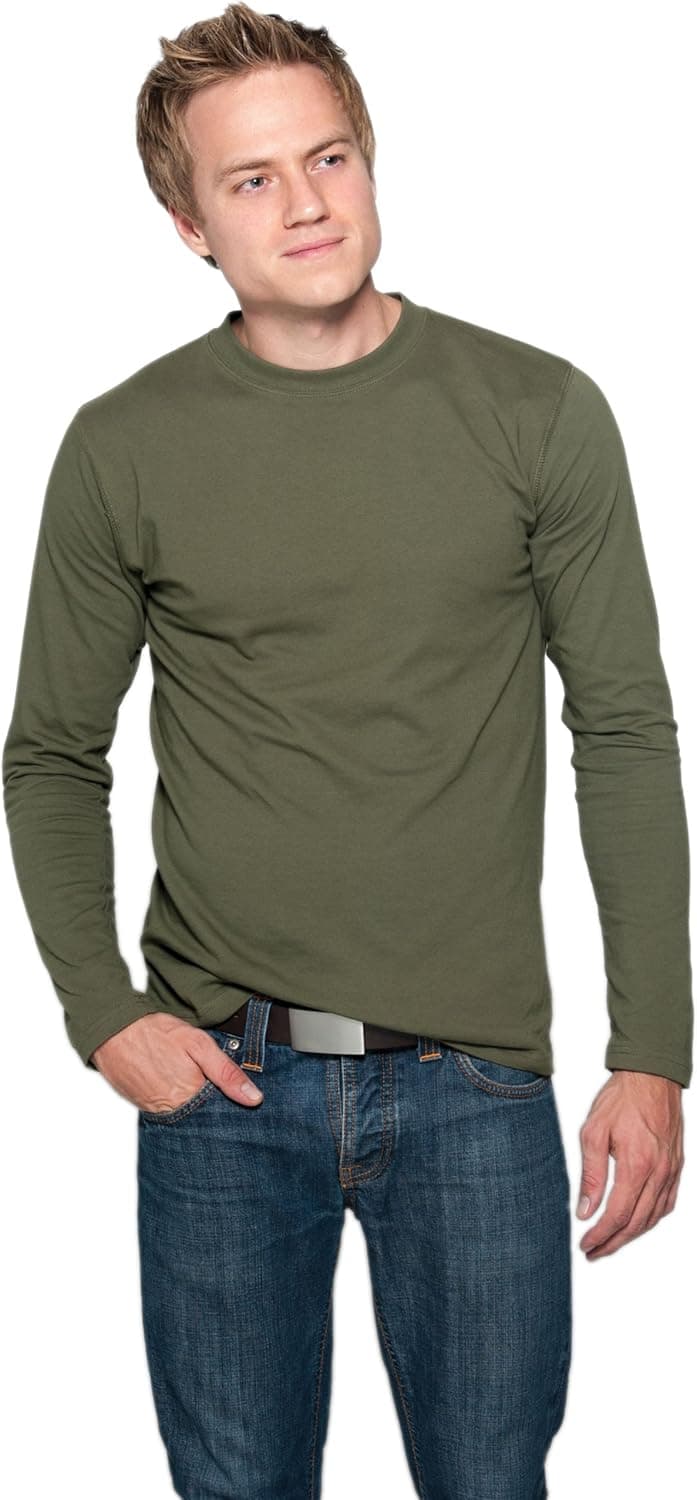 Zorrel (Z700) Dri-Balance Wicking Long Sleeve T Shirt (SPF +30) (19 Colors)