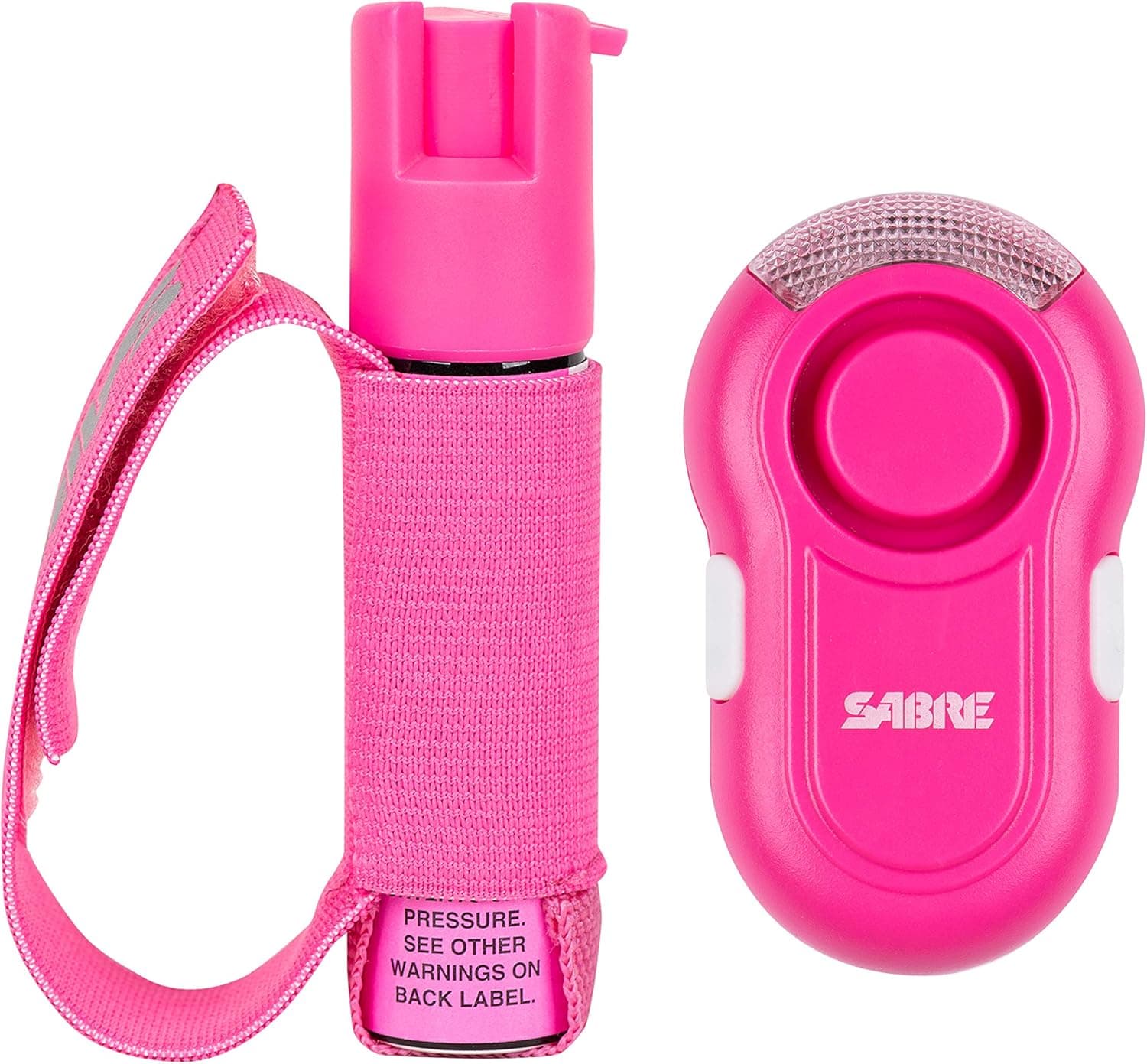 SABRE Runner Pepper Gel, Maximum Police Strength OC Spray, Reflective Hand Strap for Easy Carry & Quick Access, 35 Bursts, Secure & Easy to Use Safety, Optional Clip-On Alarm & LED Armband Combos