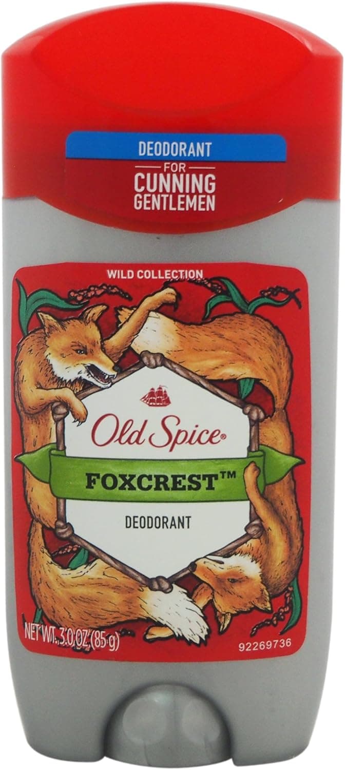 Old Spice Foxcrest Wild Collection Men's Deodorant Stick, 3 Ounce