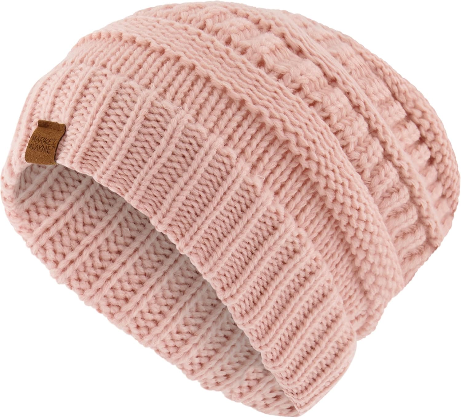 Market & Layne Beanies Women Warm Winter Beanie for Women Thick Chunky Knit Beanie Hats for Women Winter Hats for Women