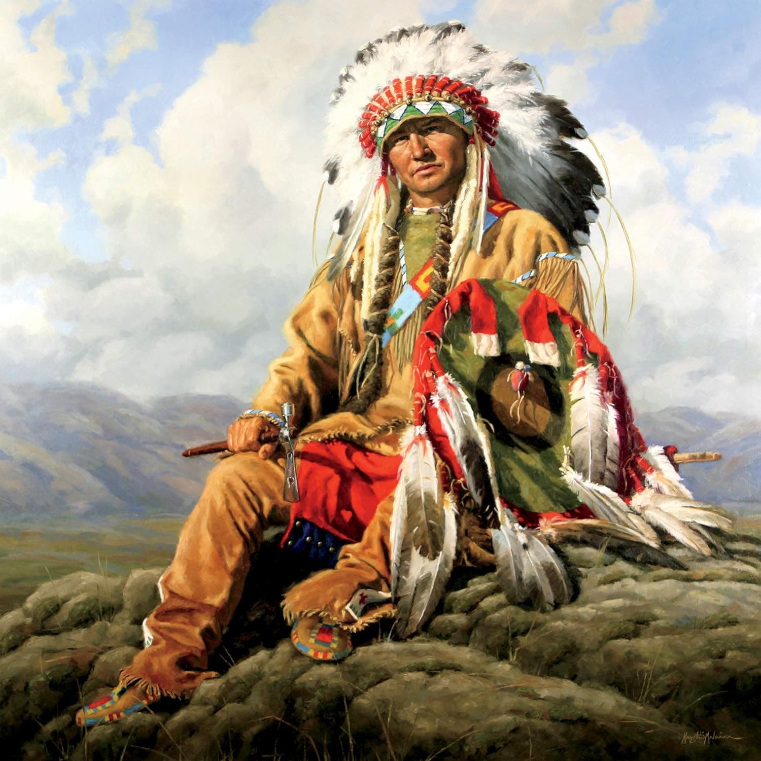 Native Spirits - Heart of The Cloud Puzzle - 1000 Pieces