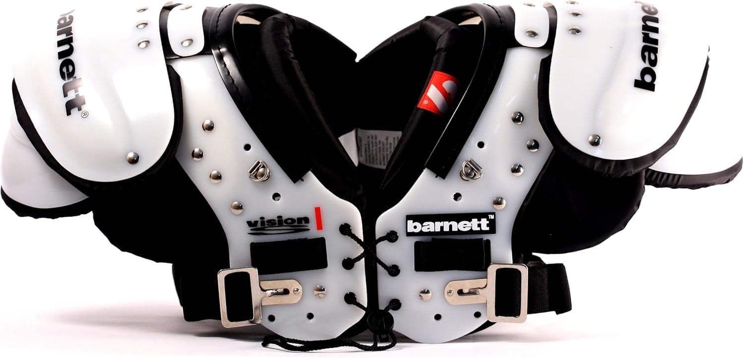 Vision I Competition Football Shoulder pad, QB-WR, Black