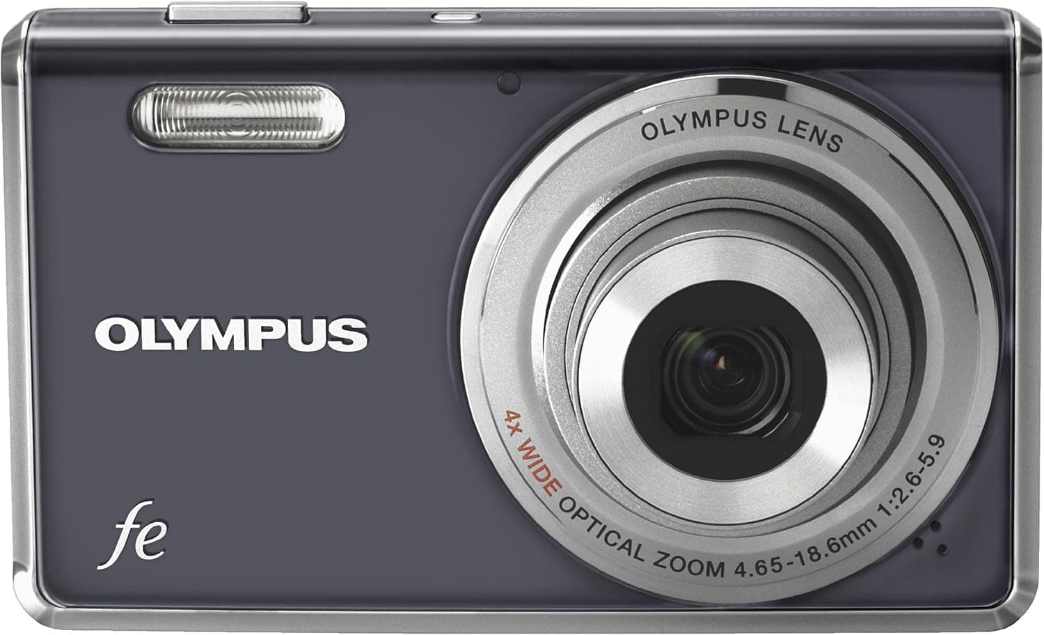 Olympus FE-4000 12MP Digital Camera with 4x Wide Angle Optical Zoom and 2.7 inch LCD (Dark Grey)