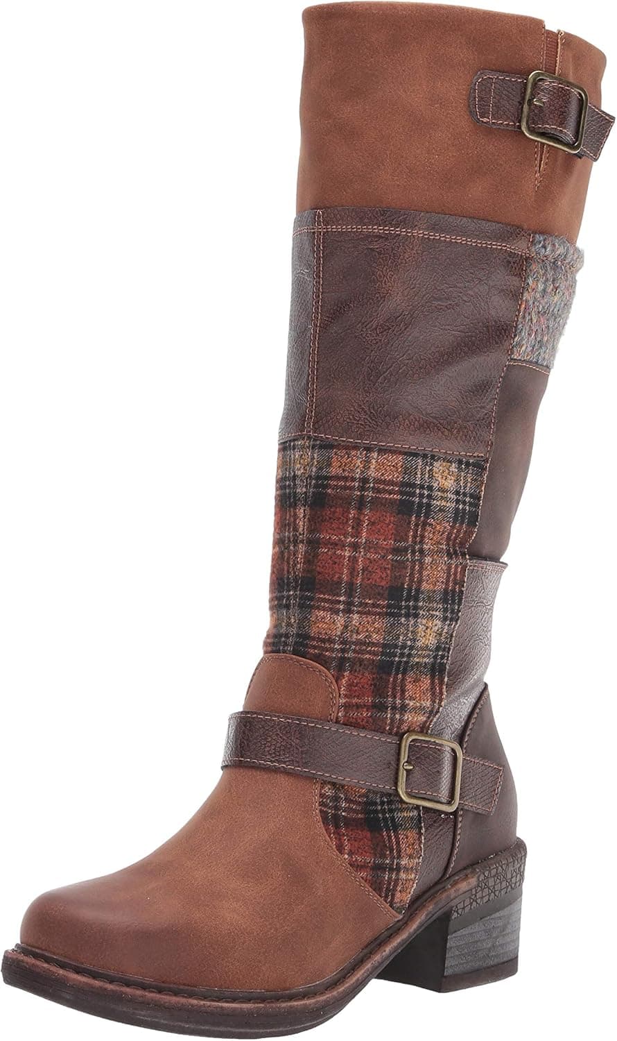 MUK LUKS Women's Arya Boot-Brown Fashion