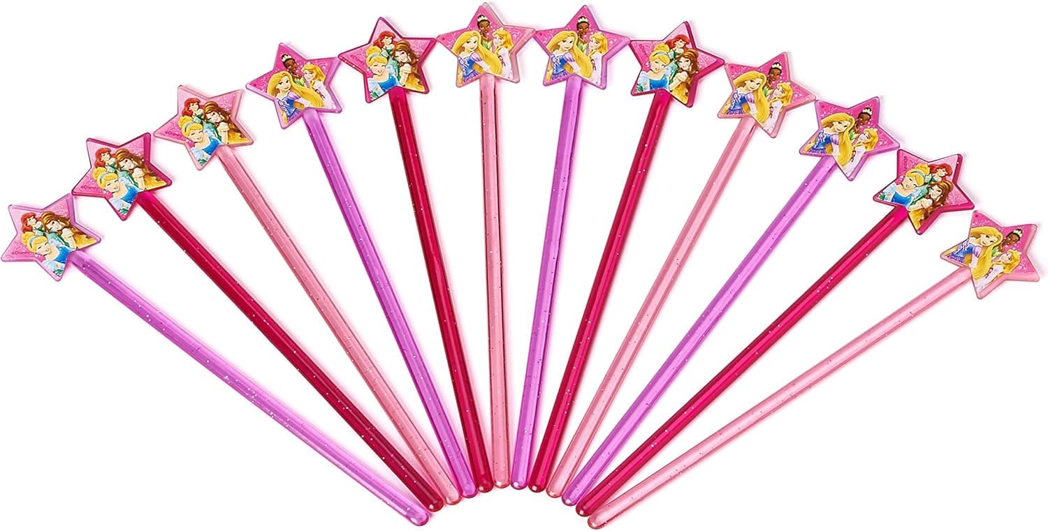American Greetings Disney Princess Party Wands, 12-Count