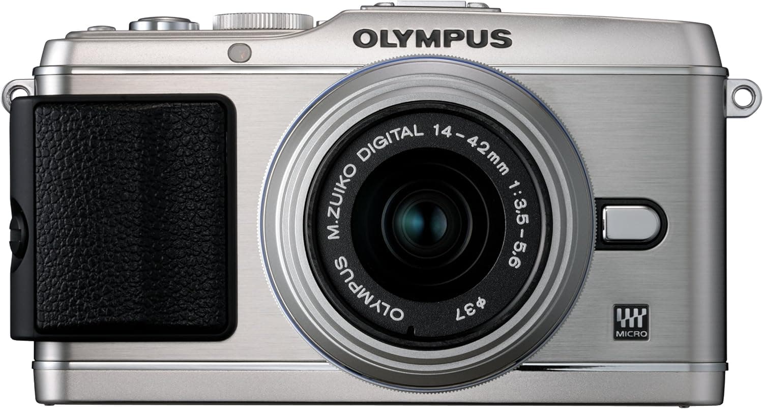 Olympus PEN E-P3 12 MP Live MOS Interchangeable Lens Camera with 14-42mm Zoom Lens (Silver)