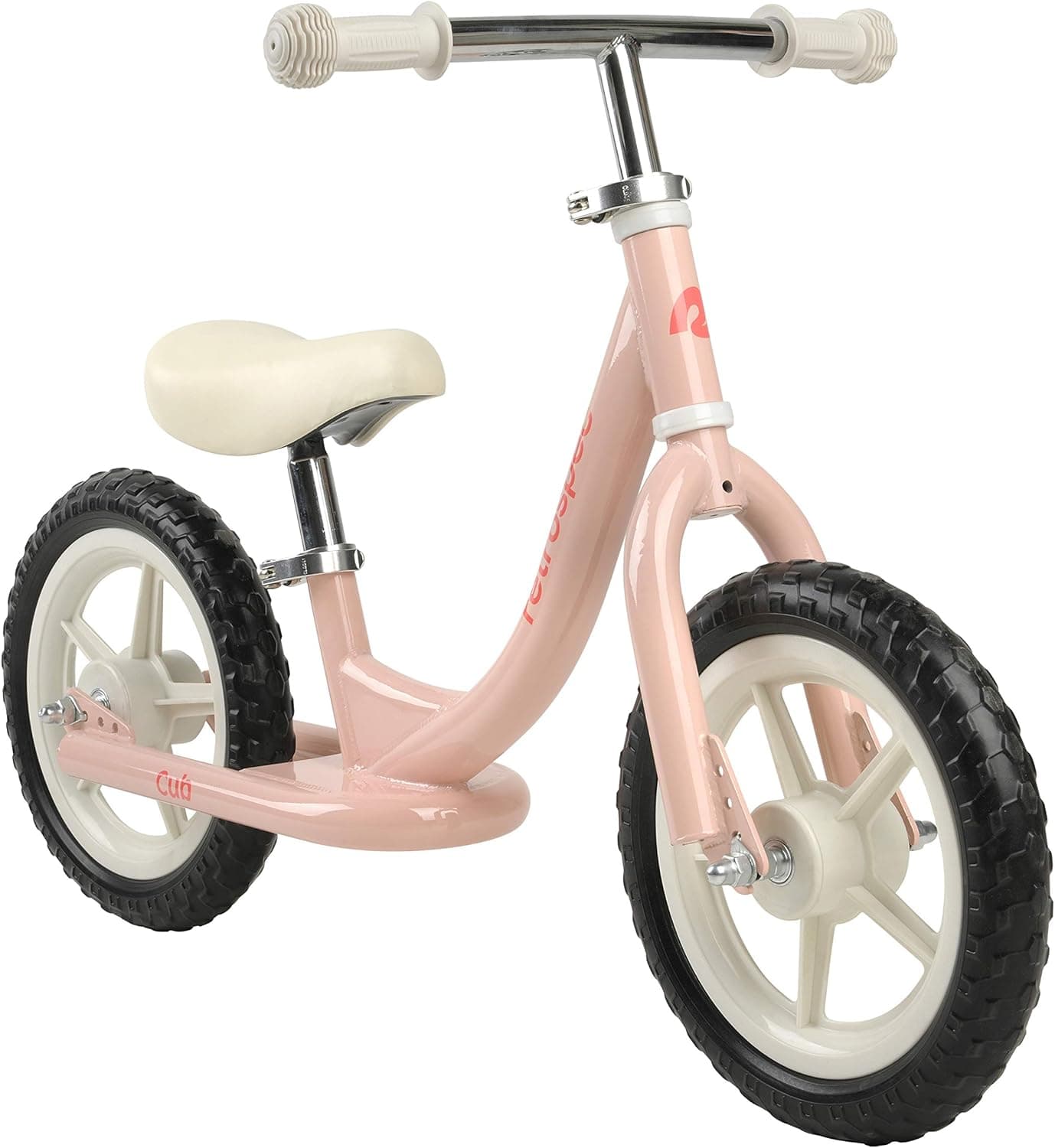 Retrospec Childrens-Balance-Bikes Cub Kids Balance Bike No Pedal Bicycle - Beginner Toddler Bike - Steel Frame & Air-Free Tires - Girls & Boys 2-5 Years