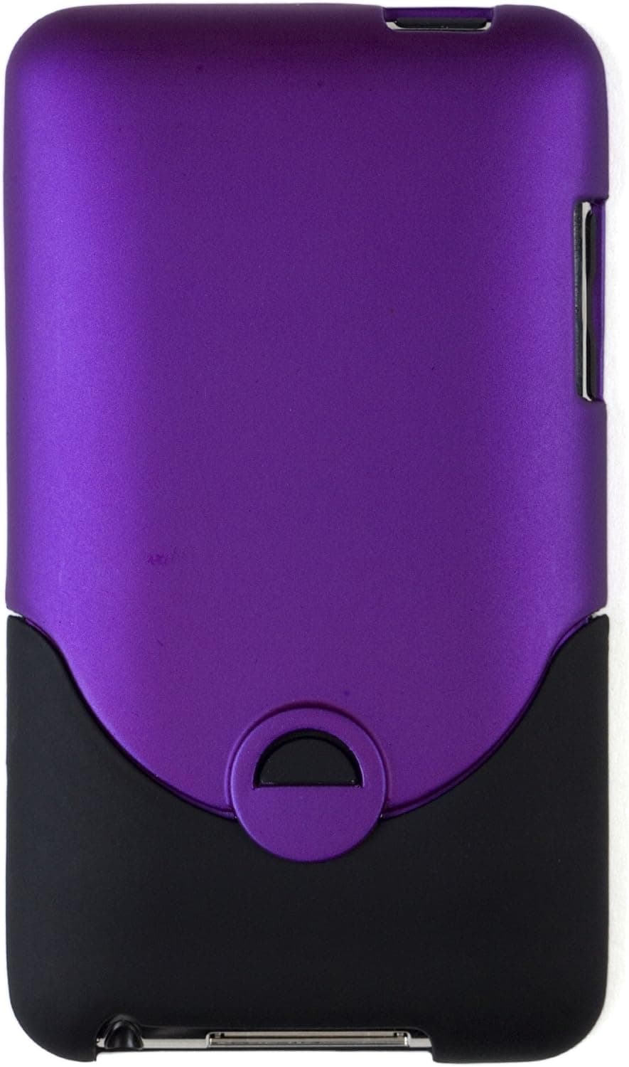 Rubberized Slider Case for Apple iPod Touch -2nd and 3rd Generation - Purple