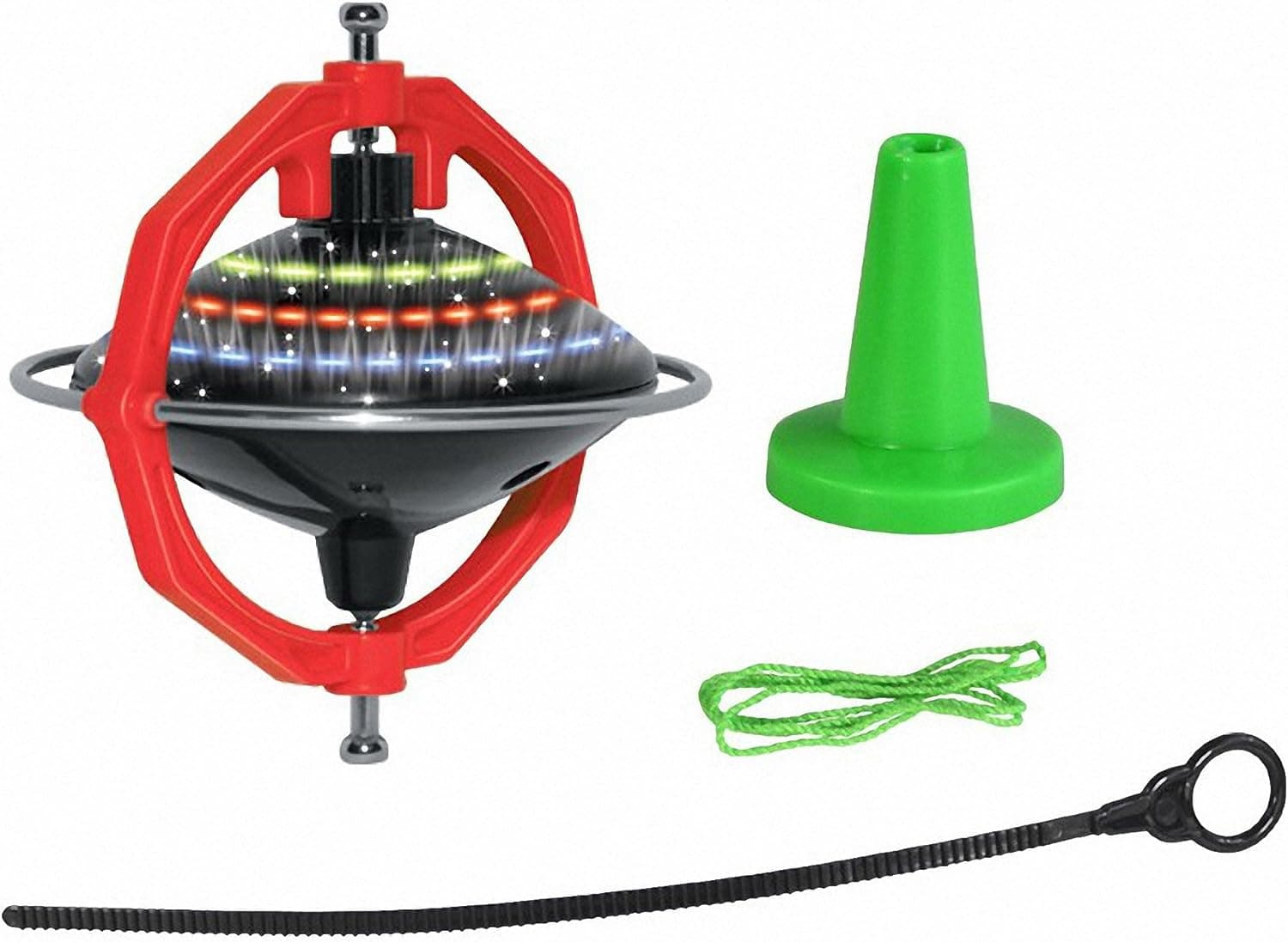 Joytech Precision Gyroscope Light-up Plastic Flash Gravity Balance Toy Spinning Top Kill Time for Kids (TL004)