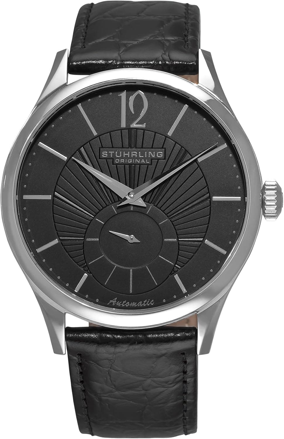 Stuhrling Original Men's 171C.33151 Cuvette Soleil Automatic Black Watch