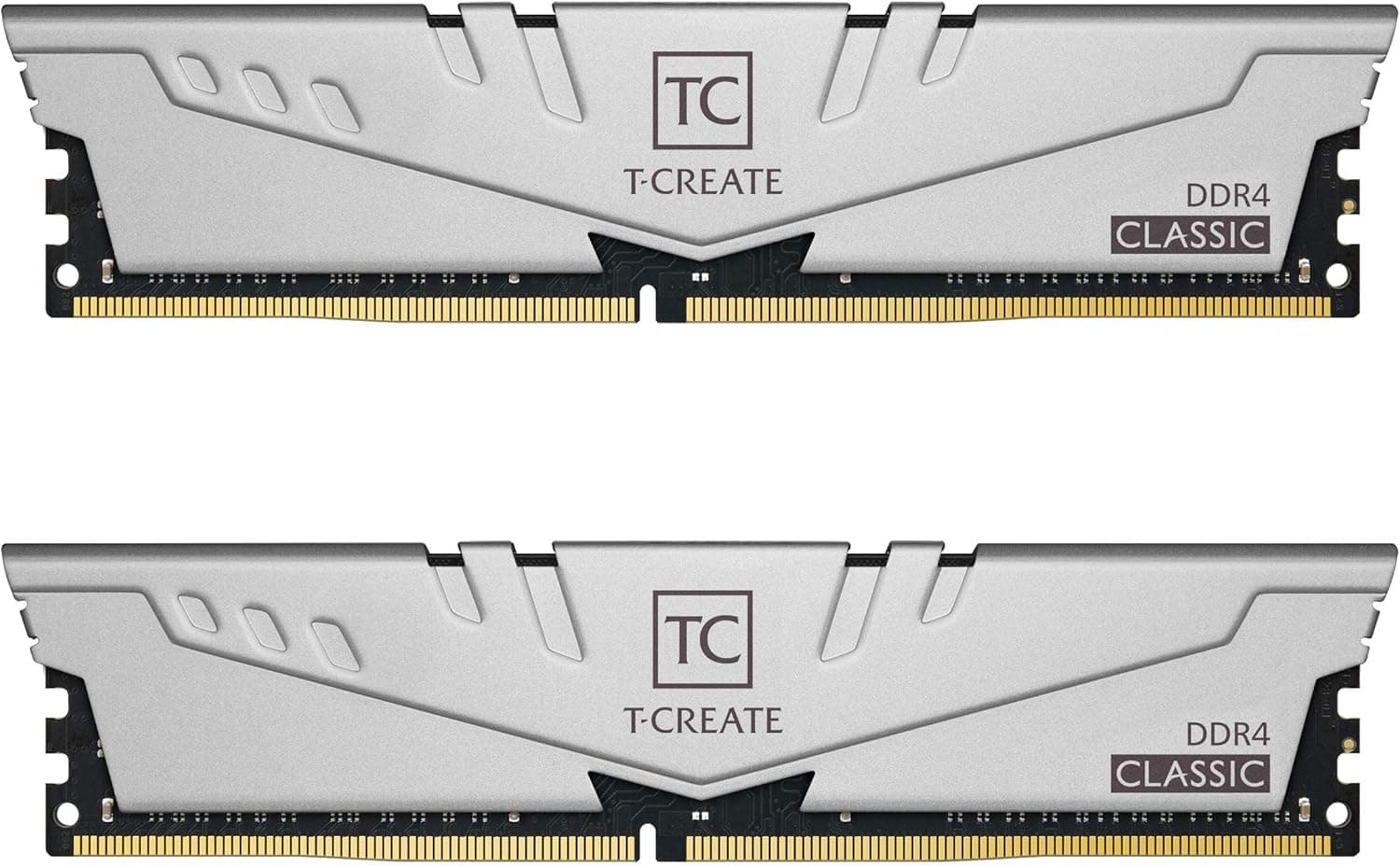 TEAMGROUP T-Create Classic 10L DDR4 32GB Kit (2 x 16GB) 3200MHz (PC4 25600) CL22 Desktop Memory Module Ram - TTCCD432G3200HC22DC01