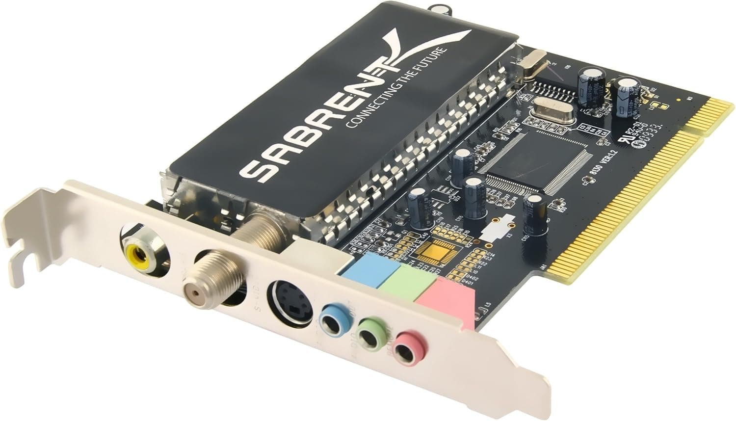 Sabrent TV Tuner/Video Capture/DVR/DVD Maker PCI Card with Remote Control (Analog NTSC) TV-PCIRC