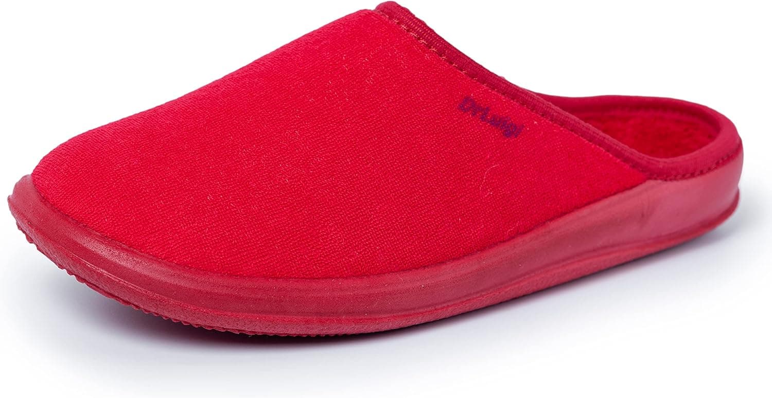 DrLuigi Medical Slippers for Women - Memory Foam Shoes Indoor Outdoor Italian Cotton - Made in EU - Relieves Pressure, Improves Peripheral Blood Circulation