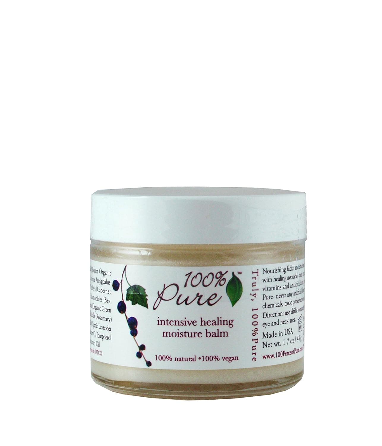 100% Pure Intensive Nourish Moisture Balm, 1.7 oz