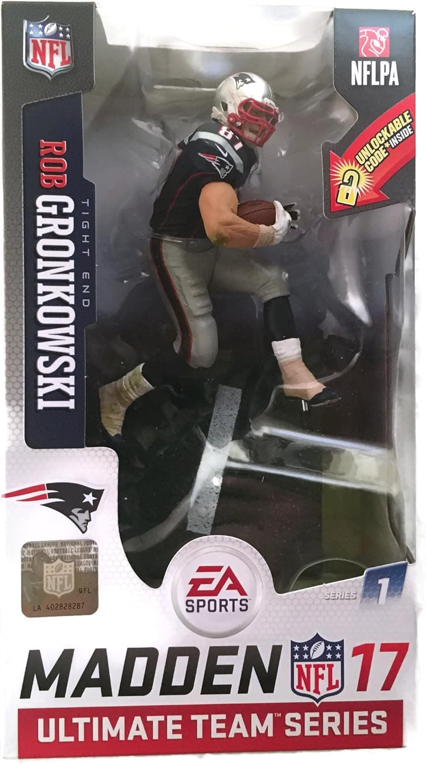 McFarlane Toys NFL Madden 17 Ultimate Team Series 1 Rob Gronkowski Exclusive Action Figure
