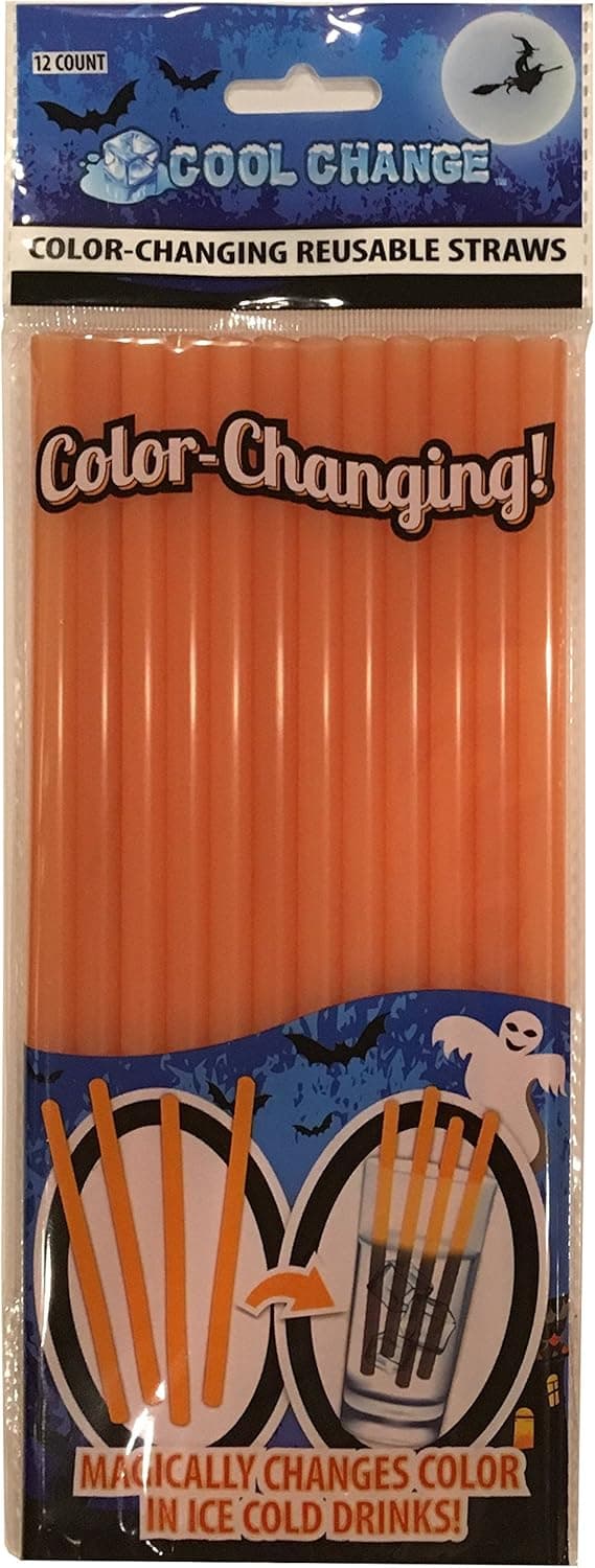 Cool Change Straws - Halloween Party Favorite