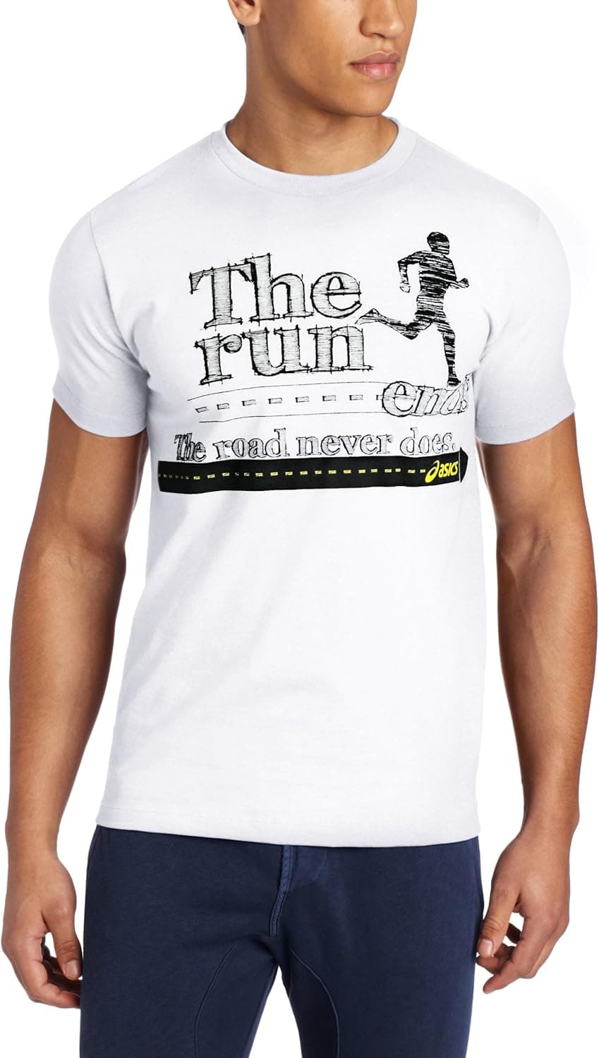 ASICS Mens The Run Tee