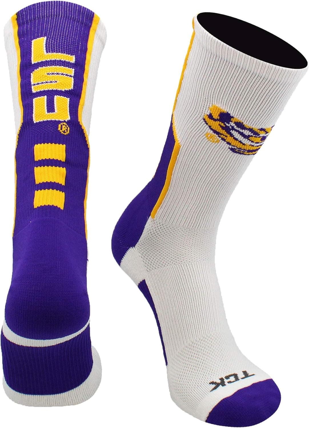 LSU Tigers Perimeter Crew Socks