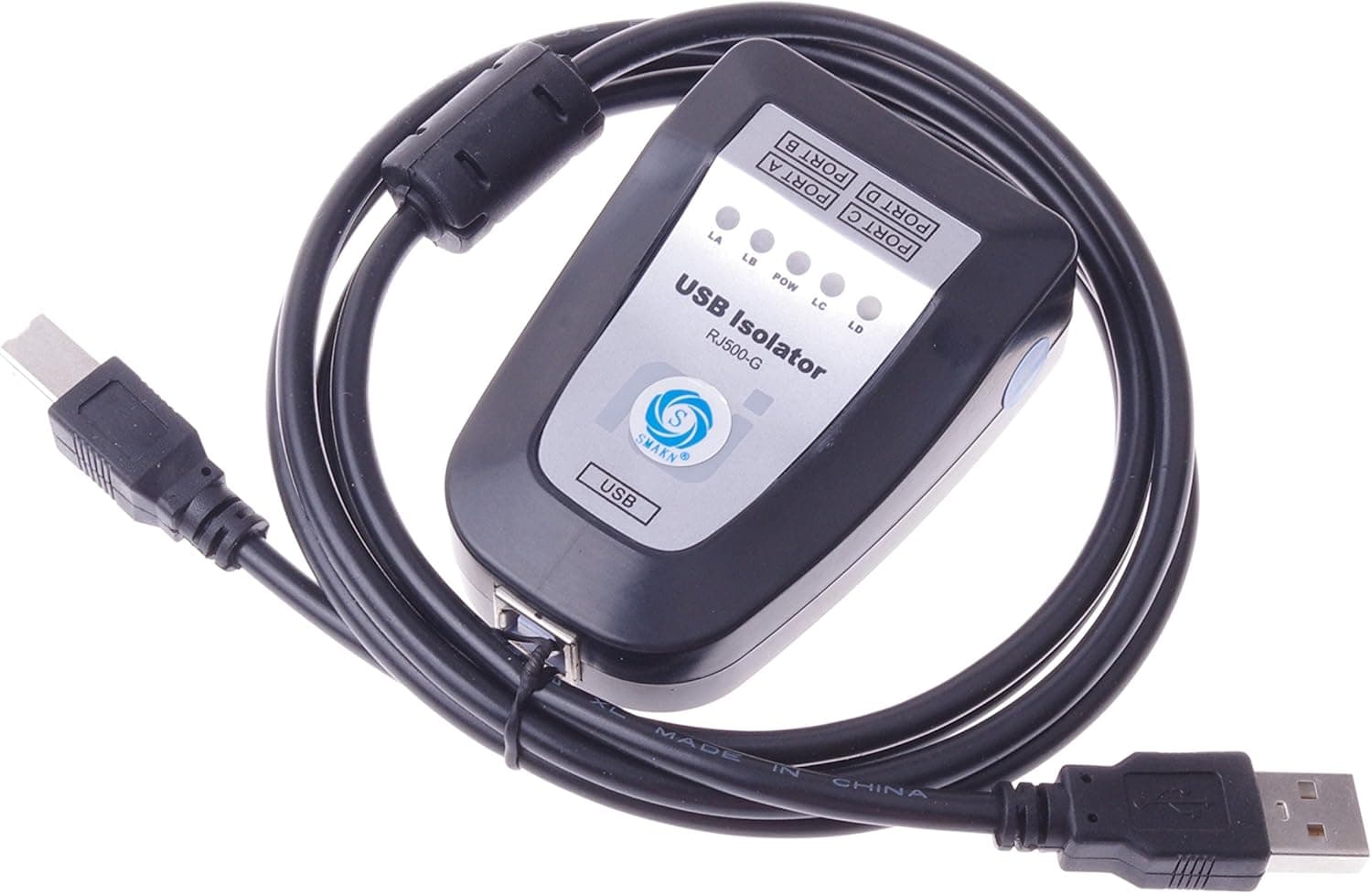 SMAKN 4-Port USB to USB Isolators/USB hub/Signal Power Audio Isolation
