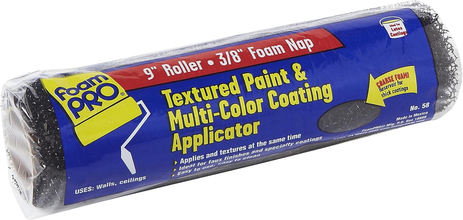 FoamPRO 59 Foam Paint Roller, 9" x 3/8"