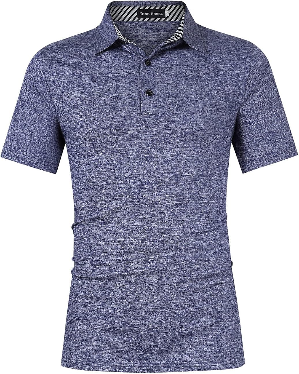 Men's Dry Fit Golf Polo Shirt Short Sleeve Casual Collared T-Shirt Sports Athletic Tee