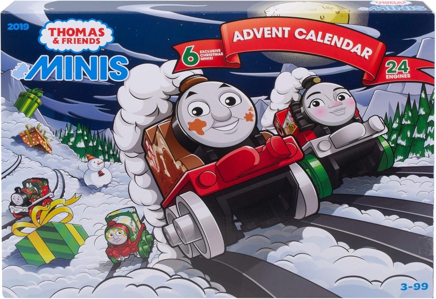 Thomas & Friends MINIS Advent Calendar 24 Miniature Toy Trains