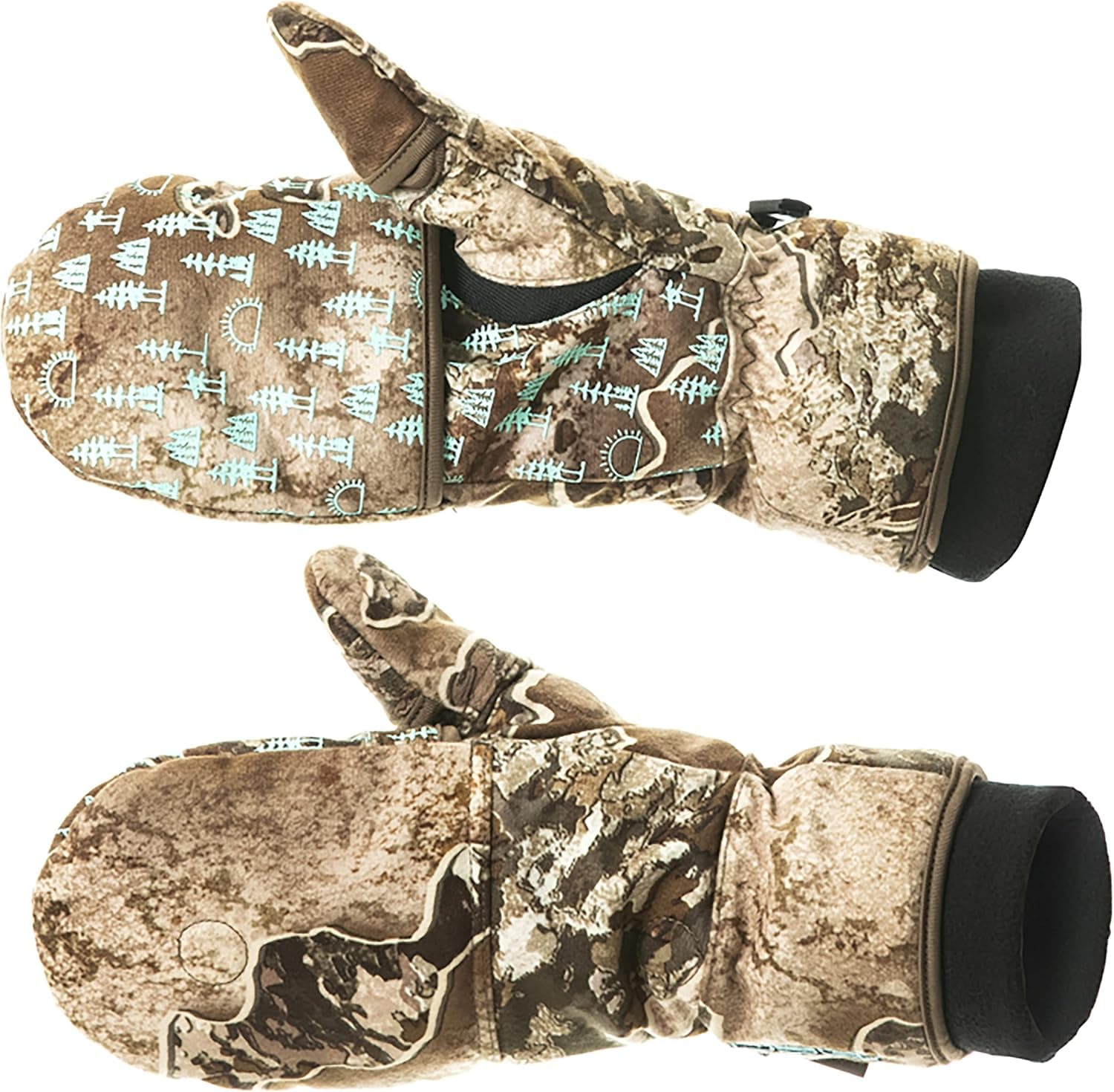 DOING SOMETHING GREAT (DSG Outerwear) Women's Flip Top 3.0 Hunting Mittens with Glove Liners