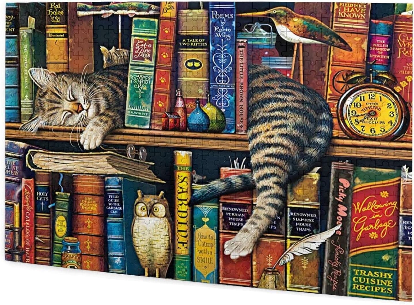 Animals Jigsaw Puzzle 500 Pieces for Adults Teens Funny Difficult Wooden Game Puzzles for Creative Toys Gifts
