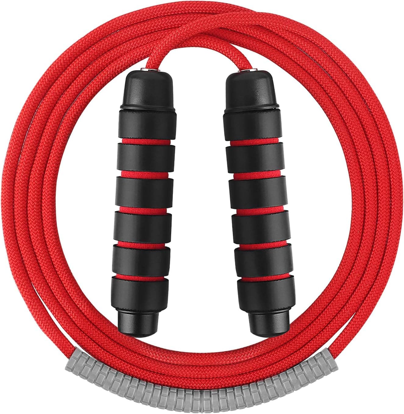 Jump Rope,Non-winding cotton rope ,360 Degree Spin,Memory Foam Handles Ideal for Aerobic Exercise Like Endurance Training,Speed Training,Sports and fitness,Outdoor Sports,adult & kids jump rope